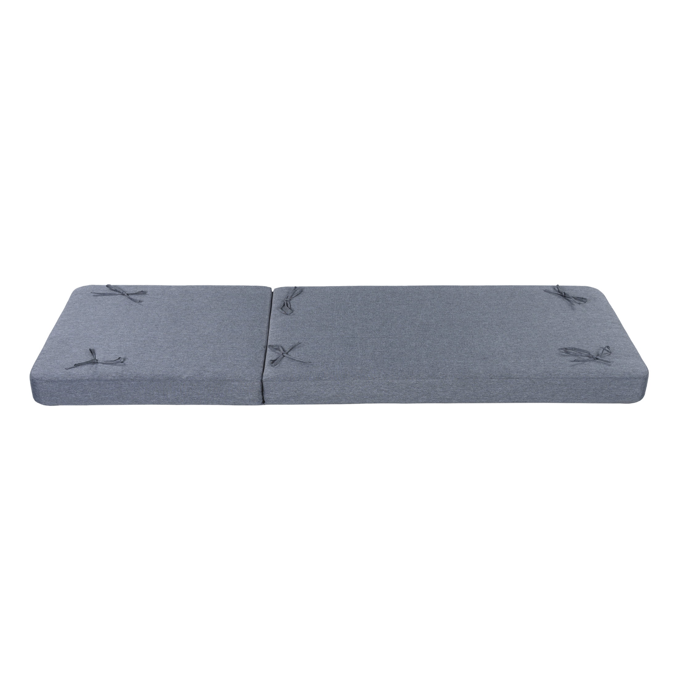 Christopher Knight Home Boho Adjustable Outdoor Chaise Lounge with Cushion, Metal and Rope Frame, Gray+Black