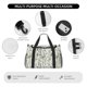 thumbnail image 4 of Easygdp Wisteria Flower Bolsa de Gimnasio, Bolsa de Viaje Duffel, Bolsa de Fin de Semana con Compartimentos, Bolsa de Mano para Noche, 4 of 7