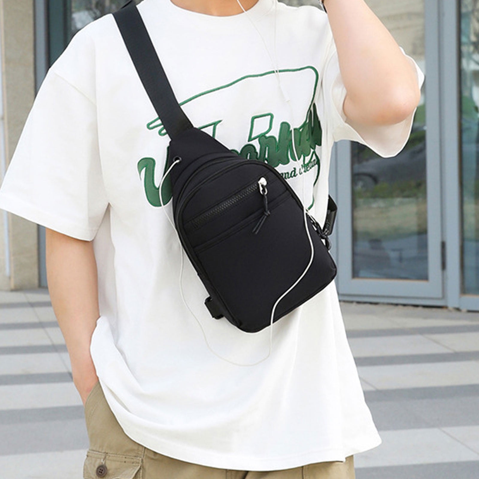Onlyliua Sling Bag For Men Crossbody Bags For Women Expandable Gym Bags Duffle Bags For Sports And Weekend Travel Large Capacity Lightweight Overnig