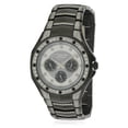 thumbnail image 1 of Bulova Montre Chronographe en Acier Inoxydable Noir Cristal pour Hommes 98C102, 1 of 2