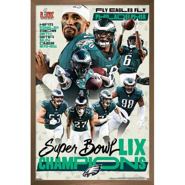 NFL Philadelphia Eagles - Champions du Super Bowl LIX