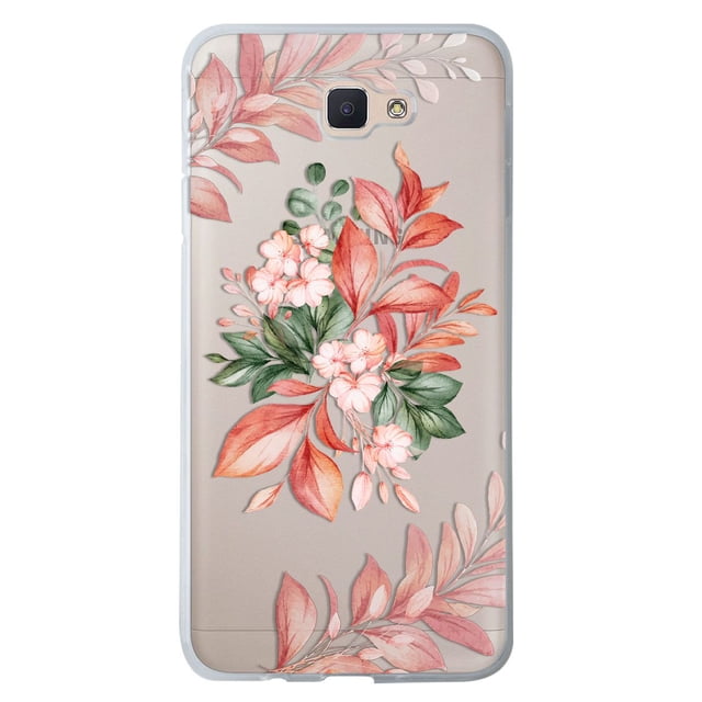 Funda Para Galaxy J7 Prime Flores, Uso Rudo, InstaCase Protector para Galaxy J7 Prime Antigolpes, Case Flores