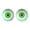 Green, variant on Taotanxi 2 Pcs Halloween Inflatable Eyeball, 21", Red