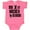 Hot Pink, variant on Inktastic My 1st Hockey Season Boys Baby Bodysuit