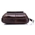 thumbnail image 3 of Men Leather Belt Pouch Waist Bag Fanny Pack Phone Pouch with Belt Loop, 3 of 7