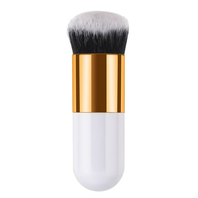 Brochas de maquillaje portátiles, brocha pequeña para polvos y colorete, envase individual, brocha multifuncional.