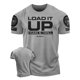 thumbnail image 1 of Camiseta de entrenamiento completa con estampado 3D, divertida camiseta de gimnasio, camiseta de manga corta de algodón de alta calidad para hombre, camiseta de hombre duro, 1 of 5