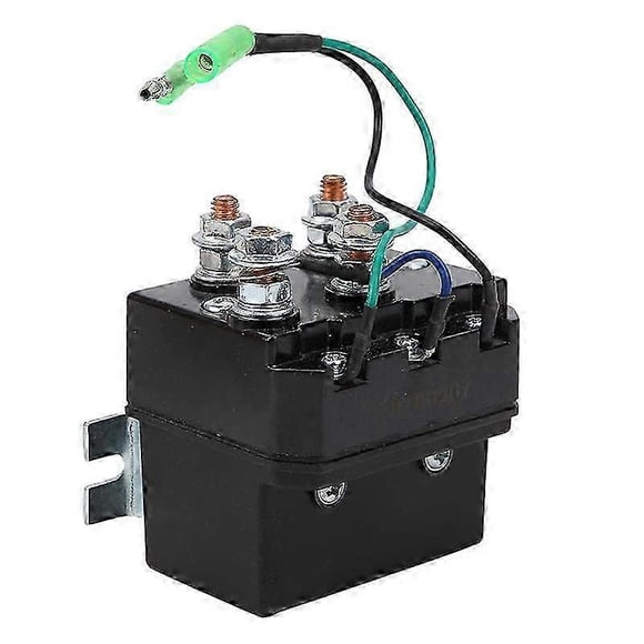 Winch Solenoid, Winch Solenoid 12V for 15005000Lb Winches ATV UTV Winch Contactor Solenoid Relay W