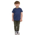 thumbnail image 4 of Cudlie 5-Pack Toddler Boys’ T-Shirts – Soft Cotton Tees for 12M to 4T – Solid Colors, Everyday Value, Soft and Comfy Basics for Play, Preschool & More - Earthy Pack, 4 of 12