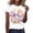 X045-White, variant on Neewe Easter Shirts for Women Crew Neck Happy Easter T Shirt Easter Bunny Shirt Cute Rabbit Graphic Tee Gift Spring Tees Tops