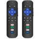 thumbnail image 1 of Paquete de 2 controles remotos de repuesto para Roku TV, compatibles con TCL/Hisense/Sharp/Philips/Onn/Element Roku TV (no para Roku Stick, Box o altavoz), 1 of 5