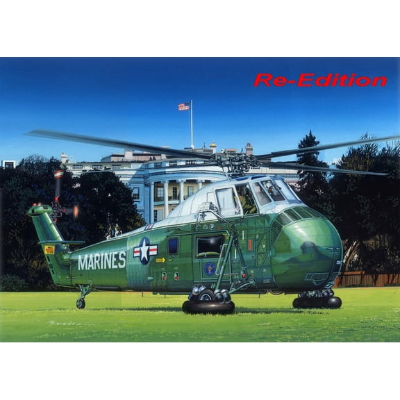 Trumpeter 02885 1:48 scale VH-34D "Mar ine one”RE-EDITION MODEL kit
