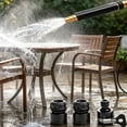 thumbnail image 4 of High Pressure Adjustable Garden Hose Nozzle Kit, Heavy Duty Spray Tip for Car Wash, Patio Cleaning, Outdoor Watering, 4 of 7