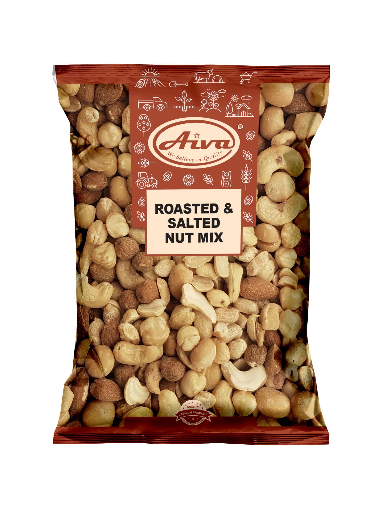 Aiva Roasted Salted Nut mix 2 lb