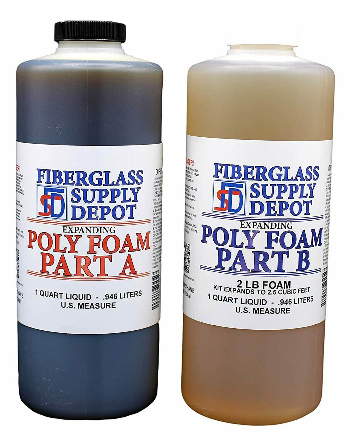 Fiberglass Supply Depot 2 Lb. Density Expanding Foam Kit 2 Part Closed