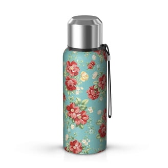 20 Oz Pioneer Flower Coffee Tumbler Double Wall Insulated Stainless Steel  Water Bottle | Metal Reusable Thermoses Flask with Cup Cap | Leak & Sweat  ...