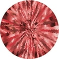 thumbnail image 1 of Ahgly Company Machine Washable Indoor Square Transitional Red Area Rugs, 3' Square, 1 of 7