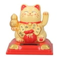 thumbnail image 2 of Solar Waving Cat With Plastic Material, Handcrafted Symbol Of Luck And Prosperity Versatile Decoration Home Decor, 2 of 8
