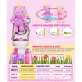 thumbnail image 3 of Unicorn Roller Skates for Girl Kids Toddler Light up &Adjustable Sizes for Birthday Christmas Gifts, 3 of 6