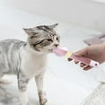 thumbnail image 2 of 2 en 1 alimentador del bocado de la tira del gato del animal doméstico 2025 actualiza el dispensador del gato el alimentador deslizante portátil lindo de la tira del gato Pet Supplies （B）, 2 of 2