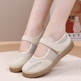 thumbnail image 4 of Willtoo Women's Breathable Mesh Mary Jane Flats, Comfortable Hook and Loop Casual Walking Shoes, 4 of 4