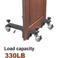 thumbnail image 6 of 2 Pcs Heavy Duty Door Installation Dolly, Door Installation Tool Kit Easy Install, Hands Free Single Man Door Panel Installation Tools for Doors from 1.18” to 1.97” and 330 Lbs, 6 of 7