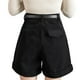 thumbnail image 4 of Jumpingount Pantalones cortos para mujer, para fiesta, banquete, senderismo, viajes, pantalones cortos sexis de cintura alta, ropa de calle negra Type3 NO3, 4 of 6