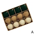 thumbnail image 3 of Juego de 12 bolas de Navidad con adornos de terciopelo de 2,36 pulgadas con aro colgante para decoración del hogar, Navidad, P X5r6, 3 of 5