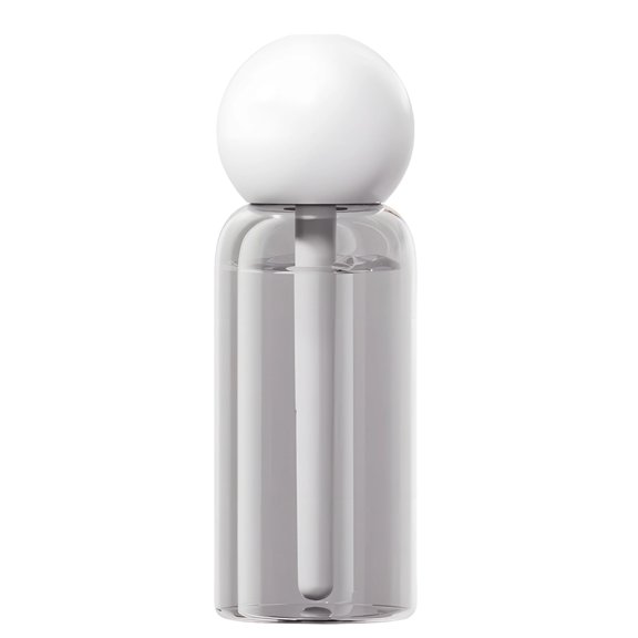 Mini USB Humidifier, Portable Cool Mist Humidifier for Car, Desktop, Home, Office, Quiet Ultrasonic Humidifier, Transparent, 2.6 x 2.2 x 6.7 in / 6.5 x 5.7 x 16.9 cm