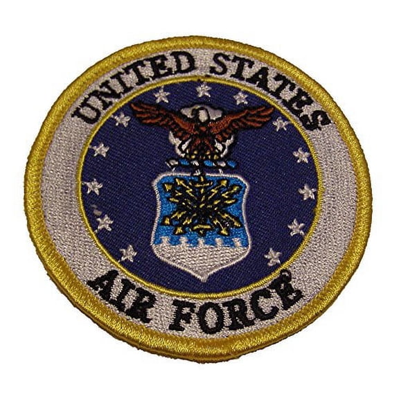 AIR FORCE 3" ROUND PATCH - COLOR - VETERAN OWNED BUSINESS