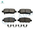 thumbnail image 5 of Set of 8 Rear 308mm Brake Disc Rotors-Ceramic Brake Pad Kit-Wheel Hub Bearing Assembly For 2009-2013 Infiniti G37, 5 of 10