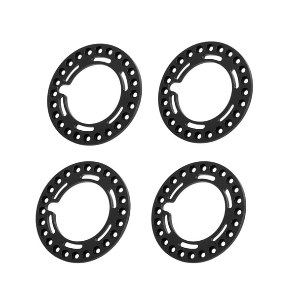 4 Uds Anillos de Bloqueo de Llanta de aleación de Aluminio para Coche Axial SCX10 90046 1/10 RC Neumáticos de Montaje Firme Reutilizables Mayor Estabilidad de la Rueda ANGGREK Otros