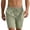 AX24-Army Green, variant on VV AVEORS Mens Summer Linen Cargo Shorts Lightweight Breathable Beach Pants Casual Loose Elastic Waist Running Athletic Pants Navy S