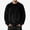 Black, variant on Babcutegg Mens Fuzzy Fleece Sweater Crew Neck Knit Long Sleeve Fall Winter Warm Casual Sweaters Size 2XL