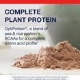 thumbnail image 4 of Metagenics Perfect Protein Pea & Rice - Featuring OptiProtein, a Balanced Combination of Proprietary Pea and Rice Protein with Added BCAAs - Chocolate Flavor - 30 Servings - 42.33 Oz, 4 of 7