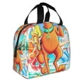 thumbnail image 2 of Lsque Scooby-Doo Print Insulated Lunch Bag with Thick Aluminum Foil Lunch Tote Bag with Front Pocket for Men and Women, Ideal for Work, School, Picnics, and Travel, 2 of 8