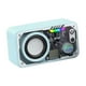 thumbnail image 5 of Altavoz portátil inalámbrico rectangular para hombres, regalo, diseño transparente, subwoofer para Azul, 5 of 9
