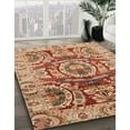 thumbnail image 3 of Ahgly Company Machine Washable Indoor Rectangle Abstract Sandy Brown Area Rugs, 3' x 5', 3 of 7