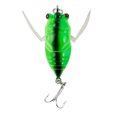 thumbnail image 1 of JShteea Anzuelo Cebo Biónico Plástico 5 Cm 6 G Wobbler Cicada Señuelo Pesca Duro (verde), 1 of 5