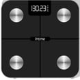 thumbnail image 6 of iHome Smart Wi-Fi Digital Battery Powered Bathroom Scale, Body Weight & BMI, 397 lbs with Fit+ Personal Coach App, FSA and HSA Eligible, Black, 6 of 11