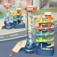 thumbnail image 5 of Esaierr Toddler Kids Car Toys,Boys Girls Electric Lift Parking Lot,Spinning Slide Parking Building,City Track Parking, 5 of 6