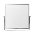 thumbnail image 2 of Rongfmy Tableau, Tableau Blanc de Bureau Double Face avec Support, Tableau Blanc Portatif en Aluminium, 25x25 cm, 2 of 9