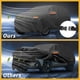 thumbnail image 5 of Funda para auto impermeable para todo clima, protección exterior contra el sol y la lluvia, con tiras reflectantes, negra para Subaru Crosstrek, 5 of 7