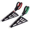 thumbnail image 5 of Tijeras para pizza de acero inoxidable de 27,5 cm de color rojo, tijeras de cocina con pala para pizza desmontable (multifunción, no solo para pizza), utensilio de cocina, 5 of 5