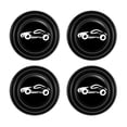 thumbnail image 1 of Set of 4 Vehicle Shock Absorber Pads, Three-Layer Buffer Design to Quiet Squeaks and Rattles, Protects Car Paint from Daily Dings and Scratches(Black,4pcs), 1 of 8