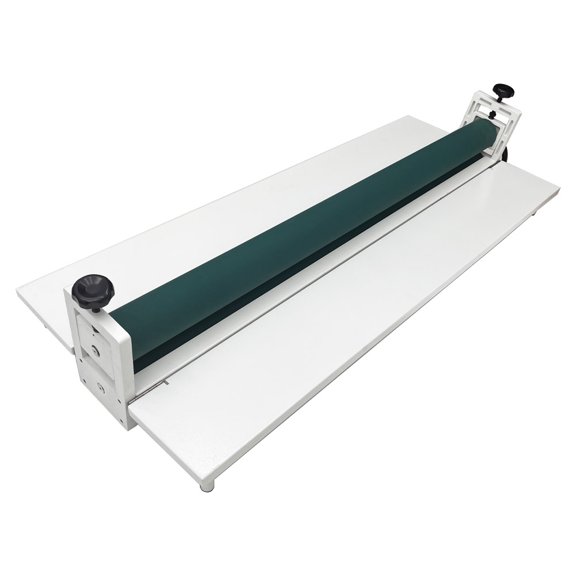 Techtongda 51in Manual Cold Roll Laminator Machine Cold Mounting Machine with Foldable Working Table