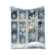 thumbnail image 2 of Manta Navideña de Franela Supersuave, Manta de Forro Polar, Peluche de Invierno, Manta Cálida para Cama, Decoración Navideña para Sofá Cama., 2 of 7