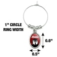 thumbnail image 4 of The Shining Danny Wine Glass Oval Charm Drink Marker, 4 of 5