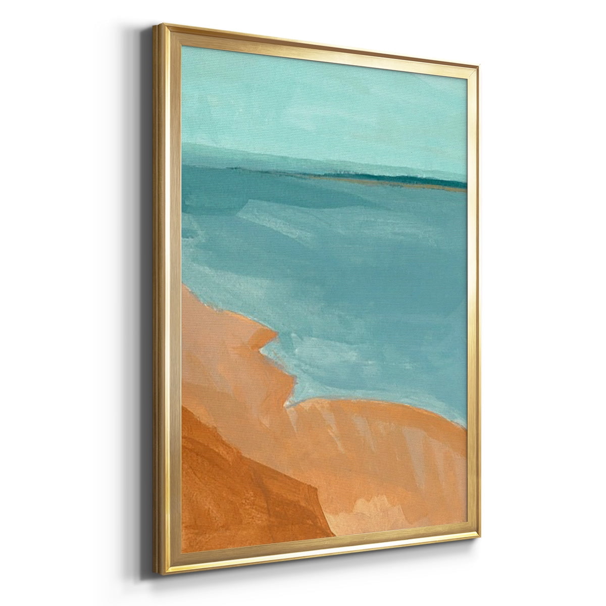 Out on the Sandbar II Premium Framed Print, in Gold, Black, or Silver - Ready to Hang