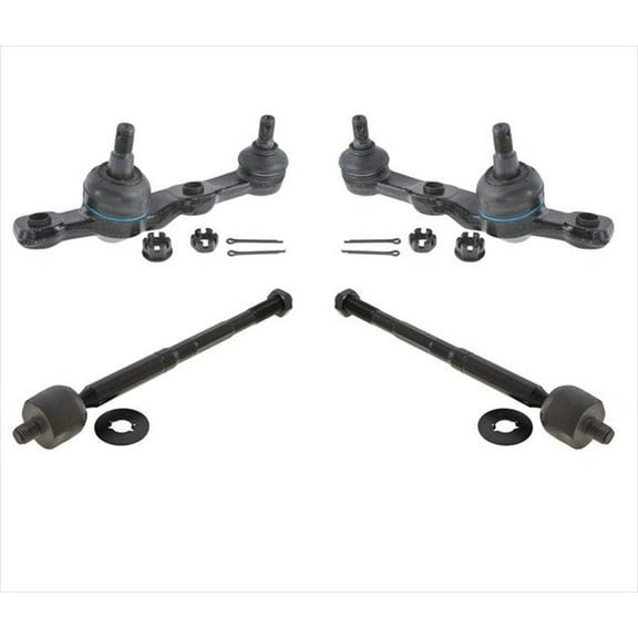 Front Inner Tie Rods & Lower Ball Joints For 2007-2011 Lexus GS350 4Pc Kit